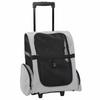 Carrito para Mascotas 3 en 1 Gris 48 x 32 x (57 106) cm Tela Oxford