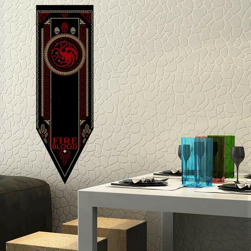 Authentic Game Of Thrones Got House Sigil Tournament Banner Flag Poster Decal