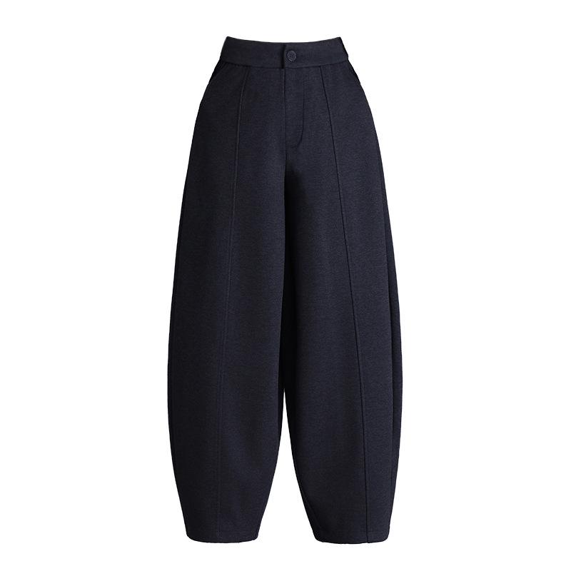 Winter Casual Warm Slimming Pumpkin Harem Pants – Korean Style Wide Leg