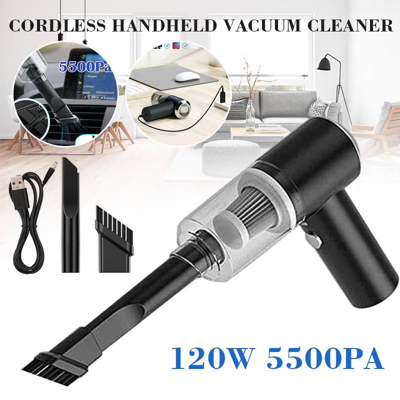 Mini Wireless Hand-Held Cleaning Accessory For Car Home Portable Vacuum Cleaner