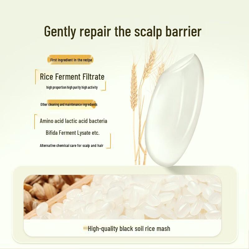 Qianxiang Rice Ferment Scalp Care Oil Control Shampoo