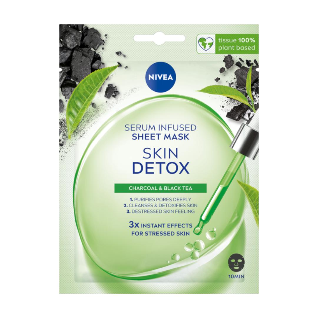 374130 Nivea Skin Detox Tuchmaske Mit Entgiftendem Serum