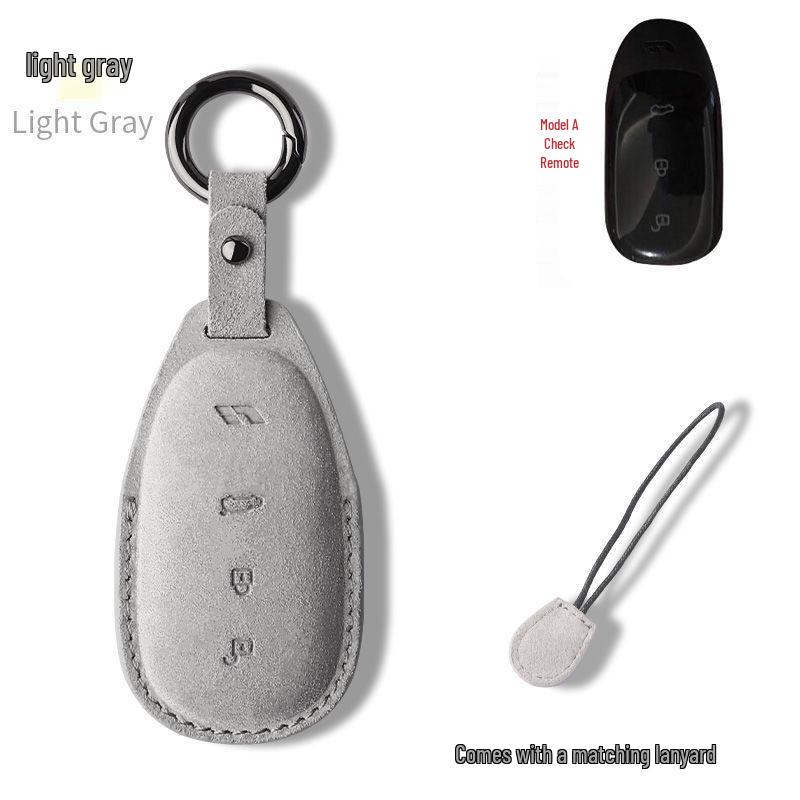 

Роскошный замшевый чехол для ключей для моделей Ideal ONE 2021 и 2020 годов Smart Three-Button Type A