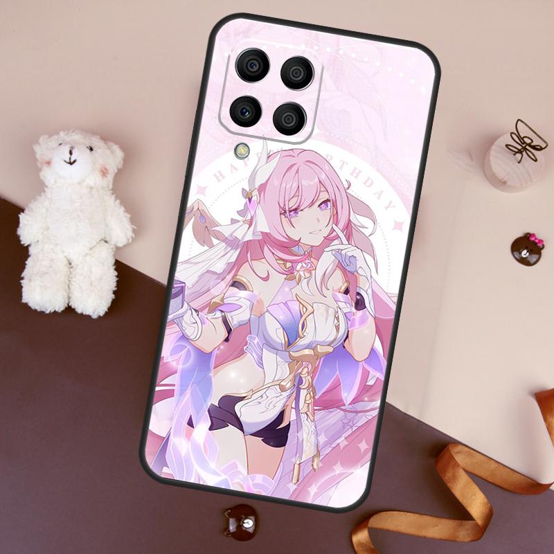 Elysia Honkai impact For Samsung Galaxy M31s M21 M31 M51 M13 M23 M33 M53 M14 M54 M12 M32 M52 M30s Phone Case