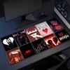 Love Black And Cute Emo Mouse Pad High Quality Natural Rubber Mouse Pad The Most Professional Washable Laptop Mouse Pad