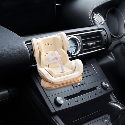 Autosedačka pro panenky s klipem do mřížky ventilace, ozdoba, dekorace interiéru auta