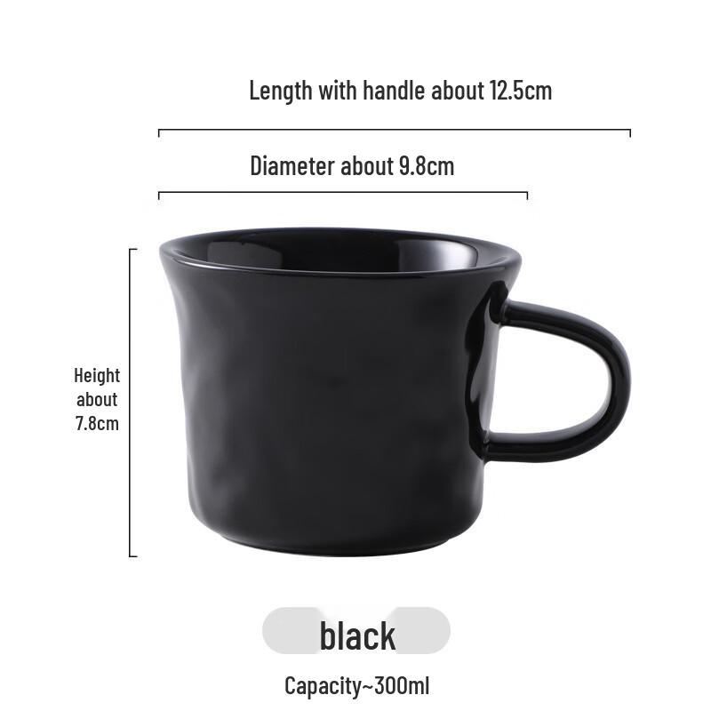 Shangqi Hand-Pinched Ceramic Coffee Mug