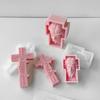 Statuiță Cruci 3D Matriță Silicon Bust Unic Matriță Lumânare Matriță Rășină Gips Ornament Cadou Handmade pentru Meșteșuguri