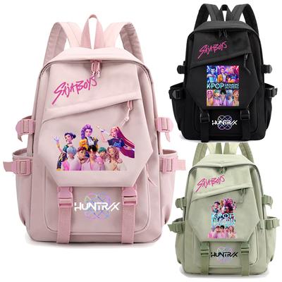 KPop Huntrix Plecaki Dziewczęce Łowcy Demonów Zoey Rumi Mira Plecak Jinu Saja Chłopcy Nastolatki Kreskówkowe Plecaki Szkolne Plecak Studencki