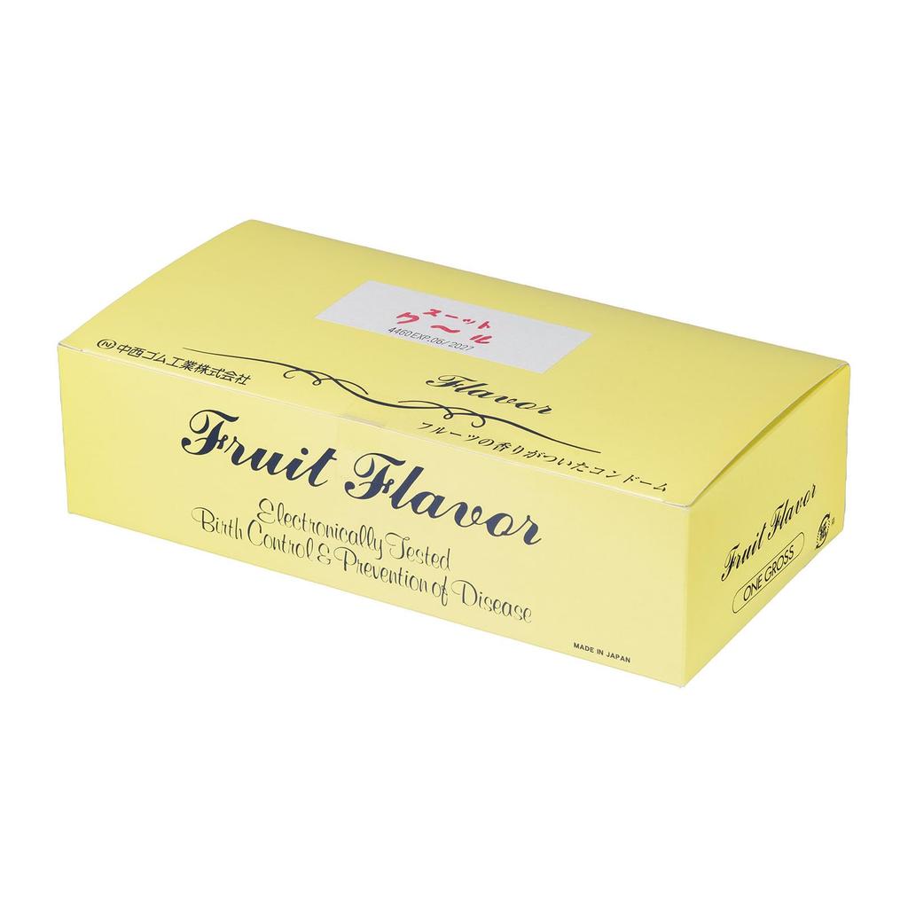 Nakanishi Rubber Commercial Pack of 144 Thickness Condoms, (Size M, 0.04-0.05mm (Menthol))