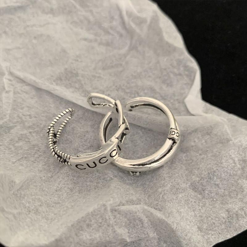 Vintage Inspired Adjustable Open Finger Ring For Women With Unique Geometric Design