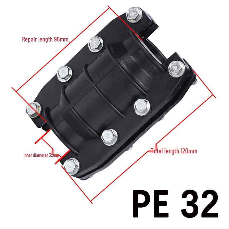 PE/PPR Pipe Quick Repair Clamp