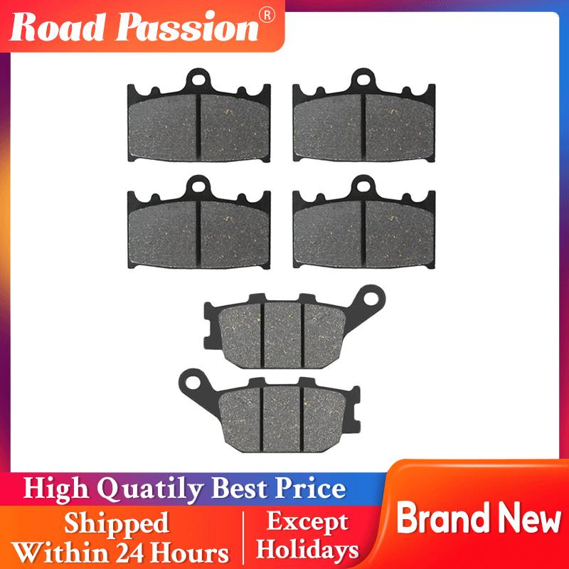 Road Passion Motorcycle Front and Rear Brake Pads For SUZUKI GSF650 Bandit  GSX650 F SV1000 GSF1200 GSF1250 GSX1250