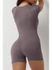 European & American Backless Crisscross Yoga Jumpsuit: Sexy Curvy Fit, Solid Color