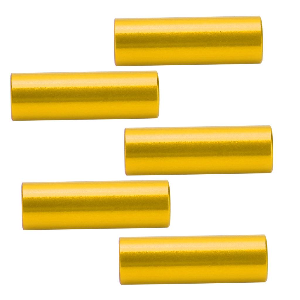 Fahrrad Schaltzughülle Endkappe aus Aluminiumlegierung für 4mm Kabel Schaltzughüllen Kappen ZubehörGold