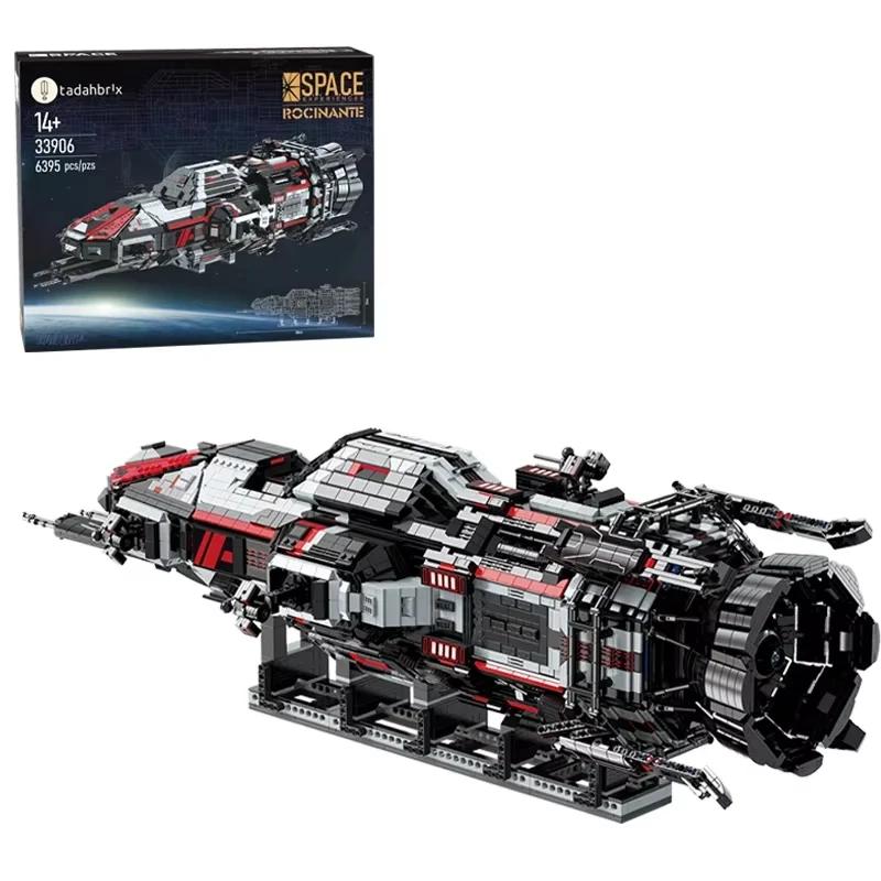 Space Battleship Building Blocks Creative Navy Battleship Fighter Model Bricks Desktop Decoration Diy Toy For Kids Holiday Gifts