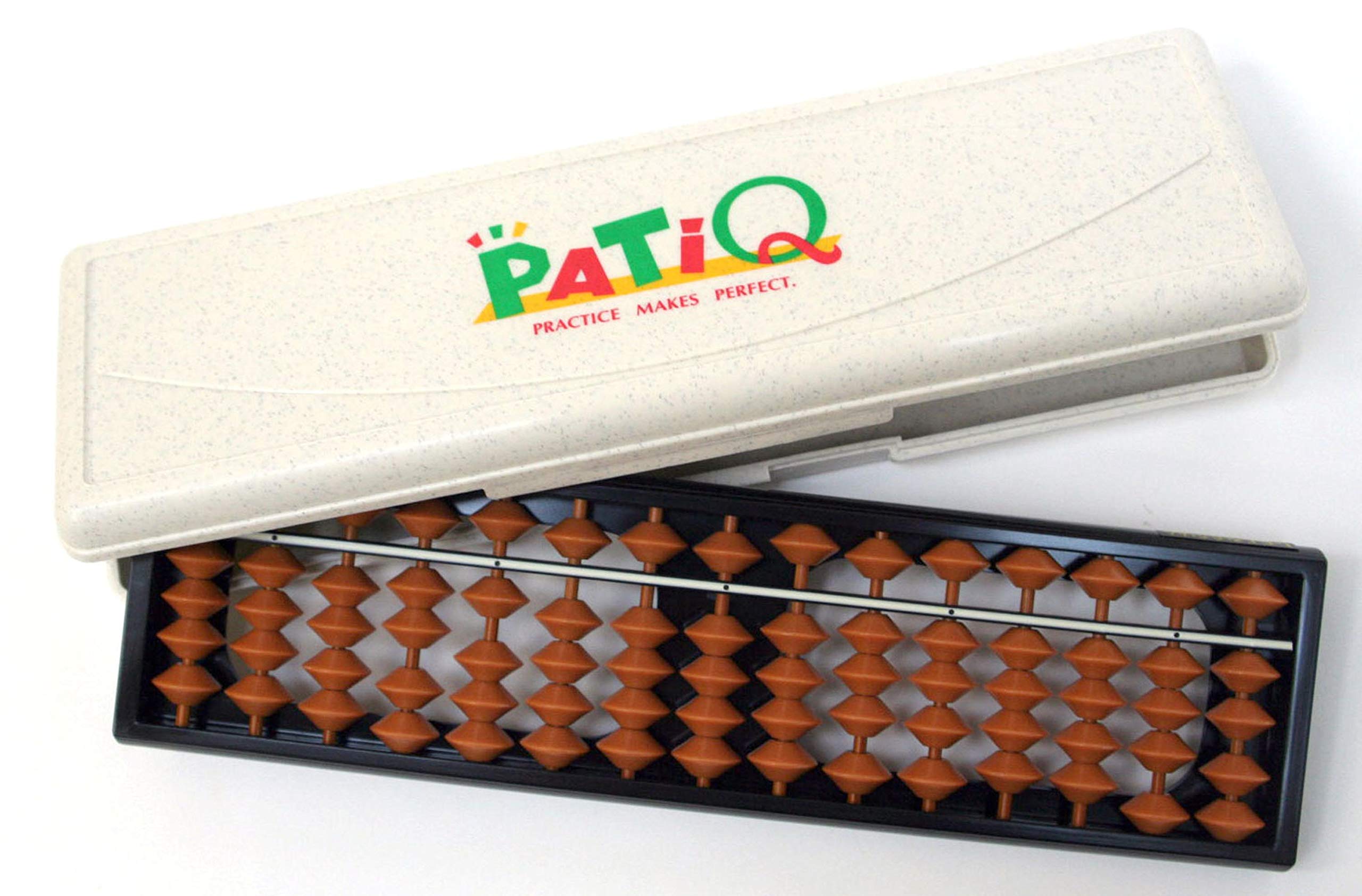 Pachi Q Abacus 15-digit plastic beads (Tomoe Abacus)