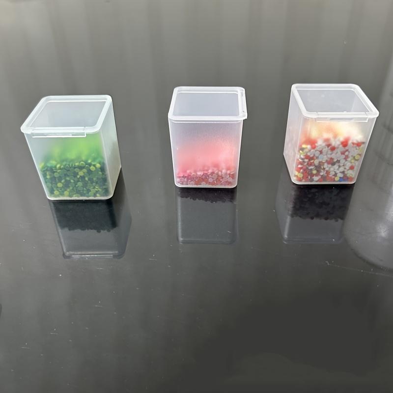 Adjustable Compartments Transparent Plastic Storage Box - Portable Organizer for Beads, Jewelry, Crafts, Small Hardware, Holiday Organizer