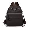 Solid Color Women's Multi-Function Backpack Large Capacity Commuter Travel Backpack