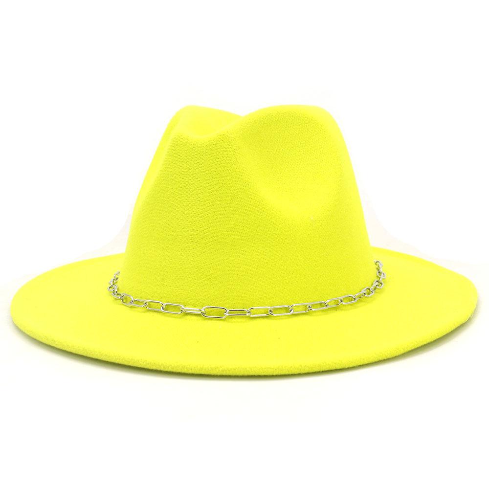 Kapelusze damskie nowa jesienno-zimowa filcowe kapelusze fedora mężczyźni Panama kościół czapka jazzowa dekoracje ślubne kapelusze sukienka pamelas para bodas