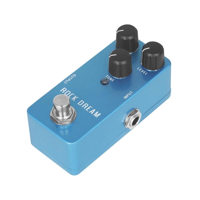 Aluminum Alloy Overdrive Effects Pedal Featuring Sound and User Friendly Interface Musical Instrument Accessories