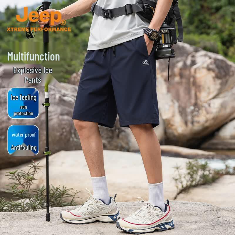 JEEP Men s Outdoor Hiking Waterproof Shorts M