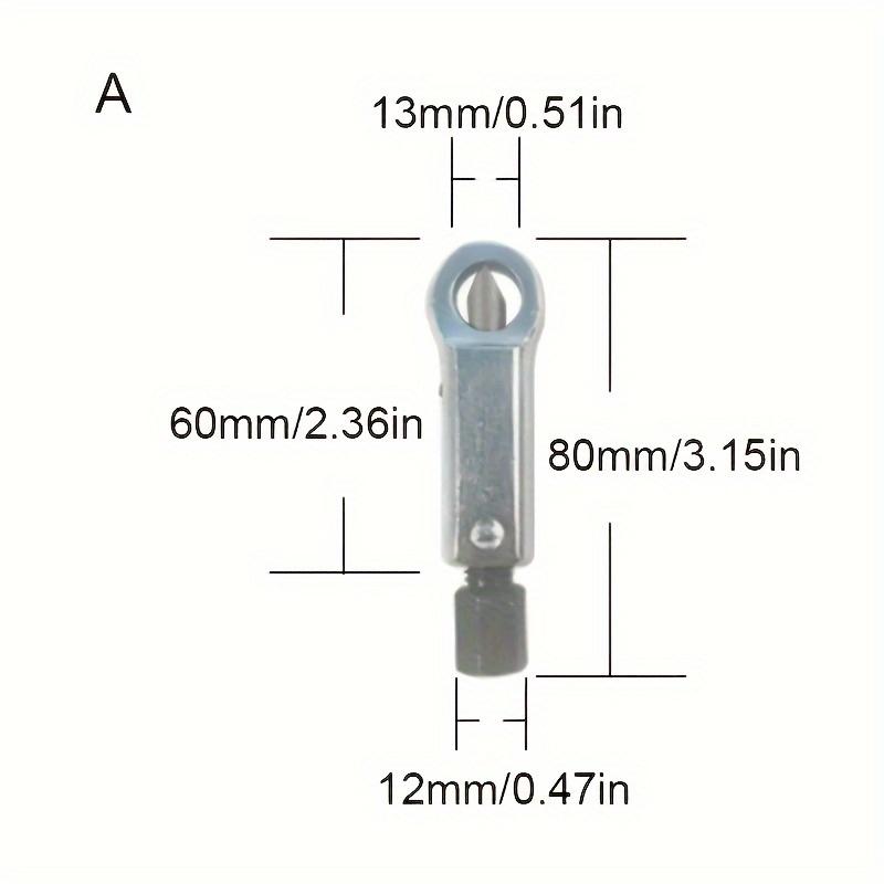 

Набор инструментов для удаления гаек и болтов, Инструмент для слома ржавых гаек, Стальной экстрактор для гаек, Ручной пресс-инструмент для раскалывания гаек, Металлический разделитель