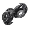 2pcs Plastic Bobbin Case High Compatibility Lightweight Sewing Machine Parts Durable Multifunctional Plastic Bobbin Case