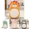 Soft And Adorable Animal Plush Toy Pillow For Children's Gift Dinosaur/lion 17.1in-31.5in