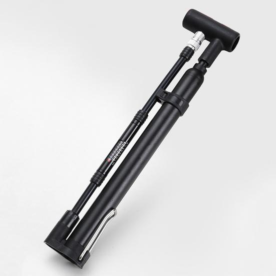 Mini Bike Pump 120 PSI AV FV Schrader Presta Valve Bicycle Tire Pump with Gauge for Road And MTB Portable Hand Air Inflator for Bikes Motorcycles Cars