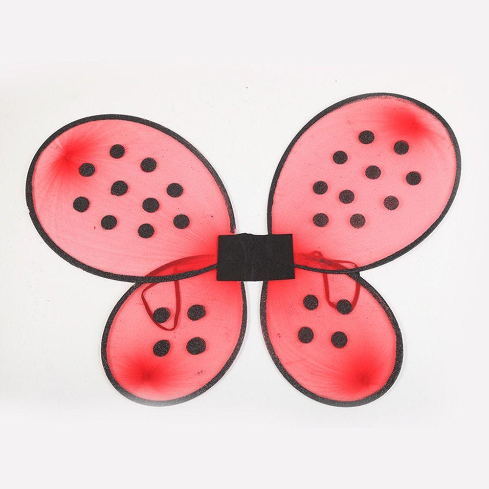 Costume Accessories Fairy Dress-Up Wings Ladybird Butterfly Princess Angel Wing  for Women Girls