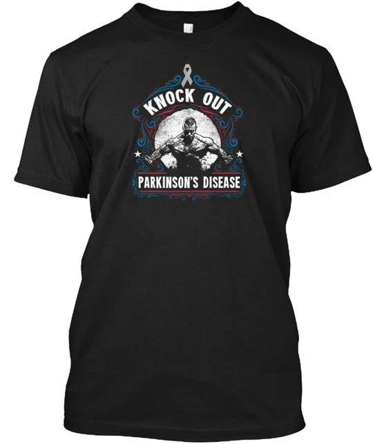Knock Out Parkinson s Disease Men T shirt Made in the USA Size S to 5XL L
