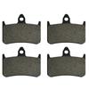 Motorradteile Vorder- und Hinterradbremsbeläge Satz Für Honda VFR400 VFR 400 R3K R3L R3M R3N NC30 1989-1992 Metall- und Messinglegierungen