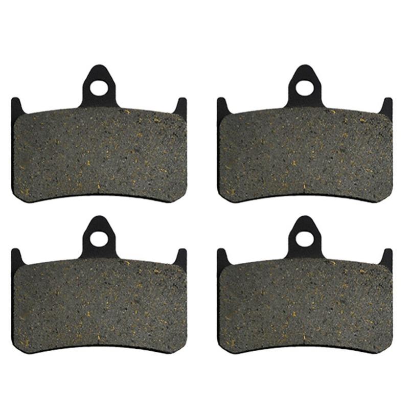 Motorradteile Vorder- und Hinterradbremsbeläge Satz Für Honda VFR400 VFR 400 R3K R3L R3M R3N NC30 1989-1992 Metall- und Messinglegierungen