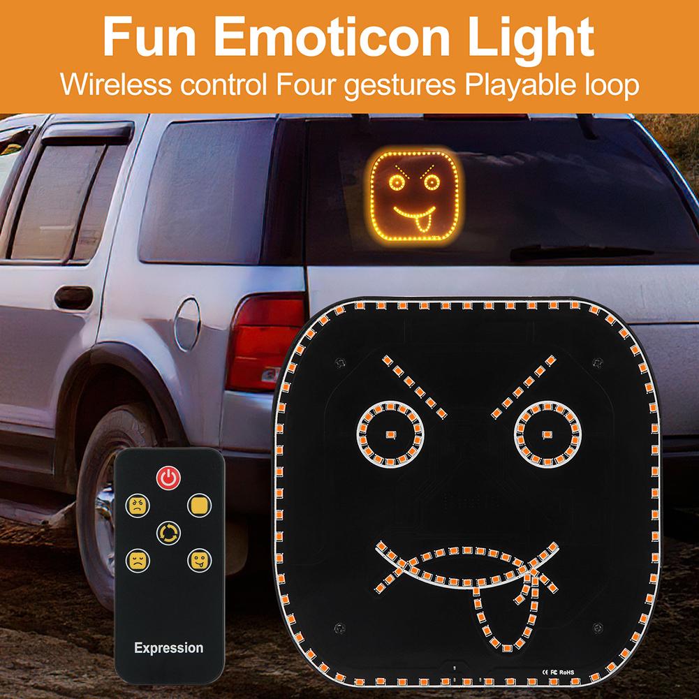 Creative Fun Three Models Gesture Lamp Car Interior Sign Hand Sign Light Finger Windshield Rear Warning Middle LED Gesture K5A8