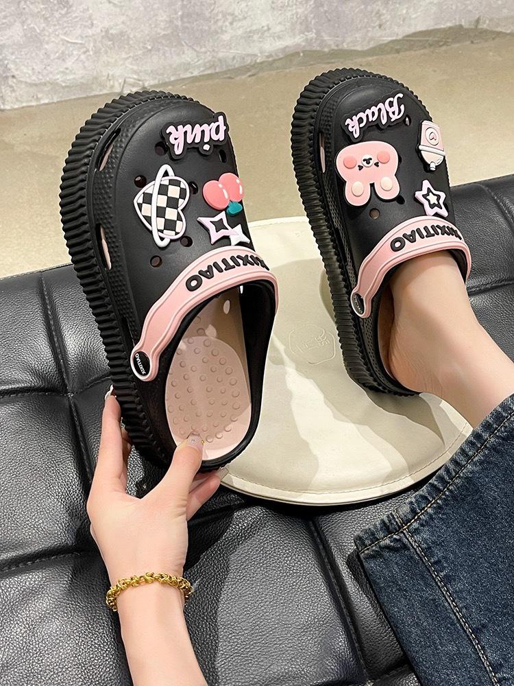 Women's Height-Boosting DIY Closed-Toe Platform Sandals