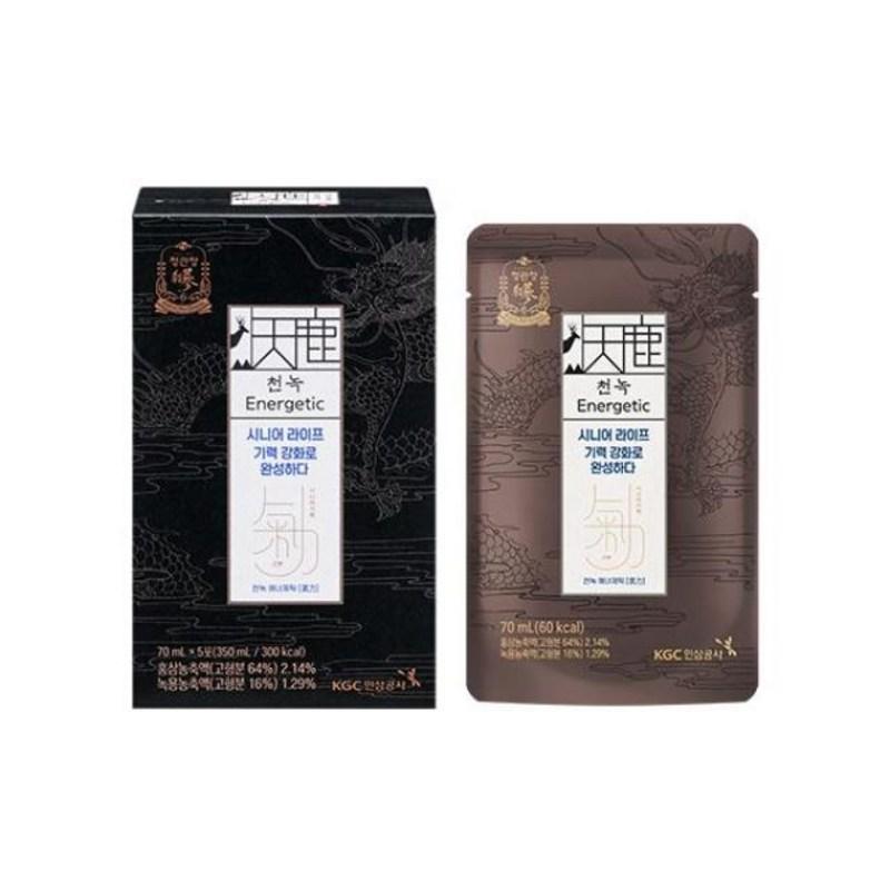 Cheongkwanjang Cheonnok Energetic 30 packets VIP birthday wedding anniversary top quality premium red ginseng health, 30 servings, 1 box