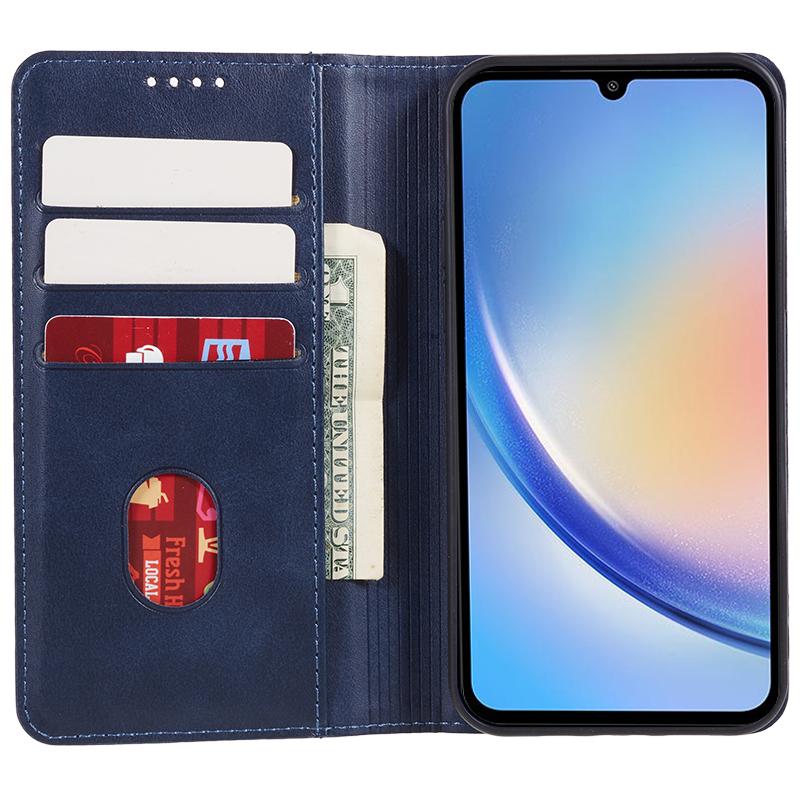 

Phone Case for Samsung Galaxy A05s 4G Shockproof Leather Wallet Phone Cover Blue