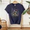 Vintage Boho Wildflowers Comfort Unisex Shirt Cottagecore Tshirt Botanical Retro Floral Tee Apparel Trendy Y2K Casual Streetwear