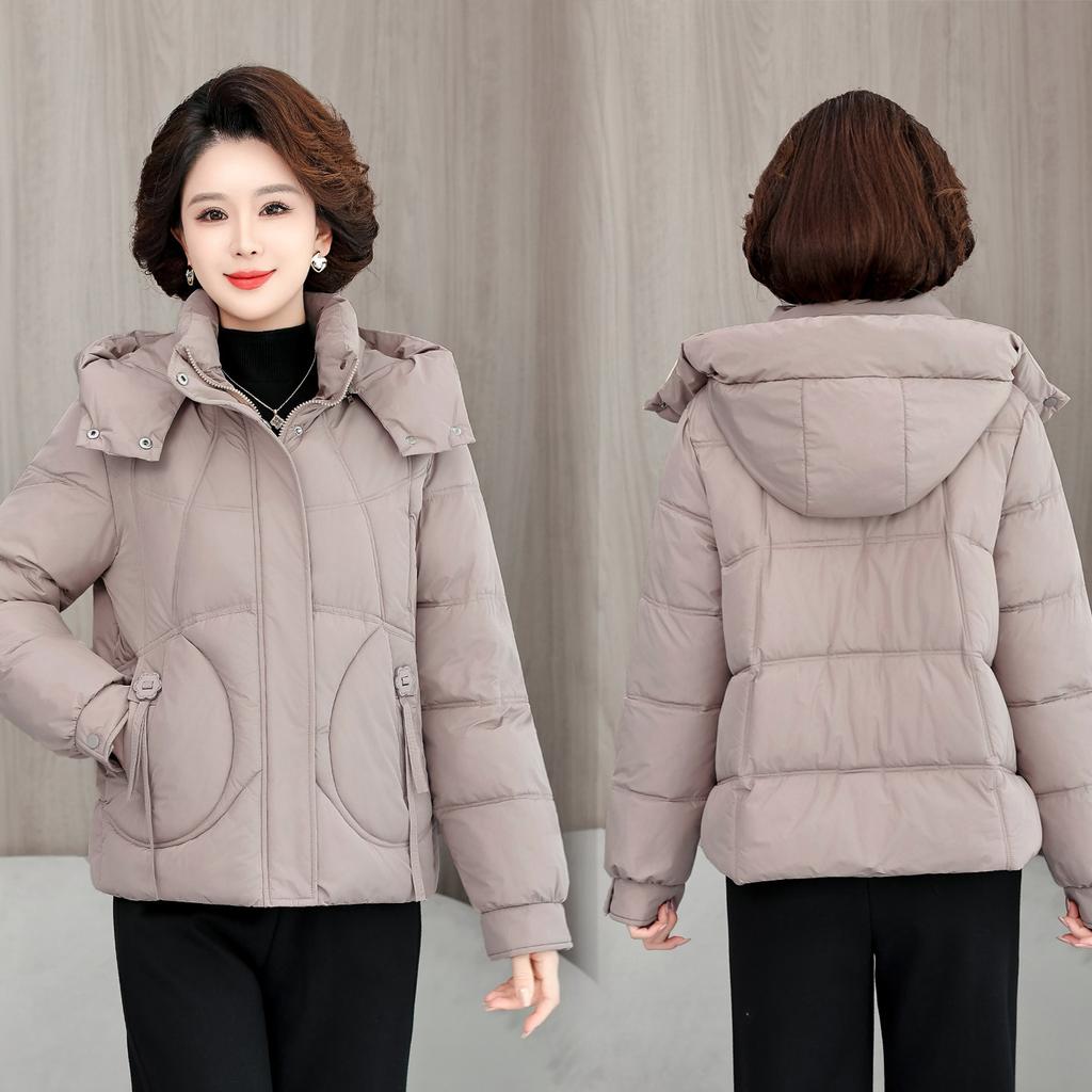 Removable hat, new commuter cotton-padded jacket, foreign-style warm cotton-padded jacket, short winter thickened hooded casual cotton-padded jacket