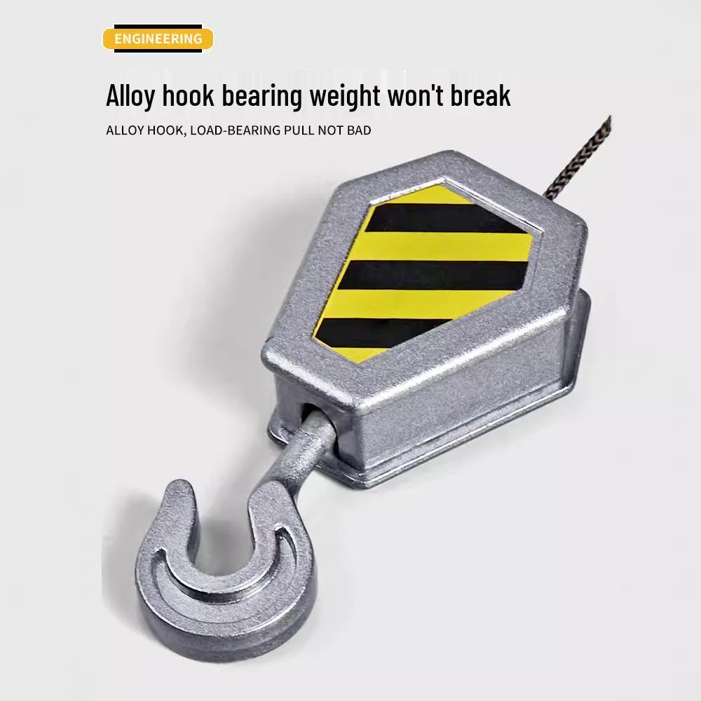 Extra Large Alloy Toy Construction Crane for Kids, Age 6+