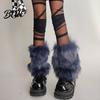Trendy Faux Fur Cold Weather Winter Fuzzy Warmers Women Accessories Leg Soft Furry Fashion Essentials