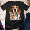 Kocham Mojego Beagla Koszulka Pies Tematyczna Śmieszna Miłośnik Beagle Koszulka Męska Damska Topy Koszulka Unisex Męska Damska Topy