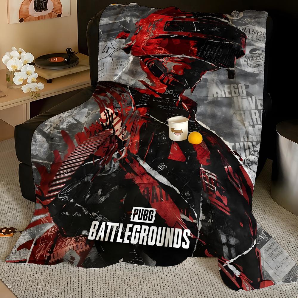Game P-Pubg Throw Flannel Blanket, Soft Warm, Durable  Washable Cute Cool