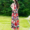 Summer Sleeveless Dresses for Women Vintage Clothes Loose Plus Size Elegant Long Dress