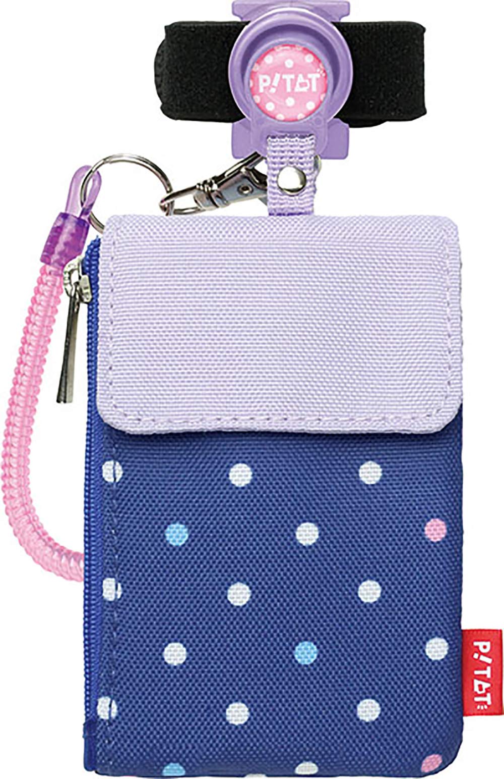 

Sonic Card Case Pitatto Pass Spiral Keychain Navy GS-3140-K