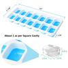 1Pcs/4Pcs/Set CubeTray Stackable 14 Grid Silicone Ice Mold with Removable Lid Easy-Release For Cocktail Freezer Kitchen Tools
