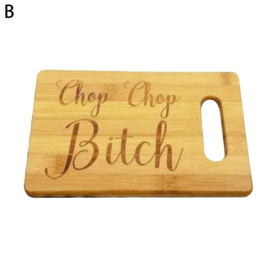 Personalized Cutting Boards Funny Chopping Board Bamboo Engraved Charcuterie Board with Initials Wood Cheese Board Humor Dirty Xmas Gift for Friends