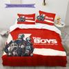 The Boys Muster Bettwäsche Heimdekoration Geburtstagsgeschenk (1 Bettbezug + 2 Kissenbezüge, ohne Füllung)