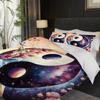 Tai Chi pattern 3D printed down duvet cover set, soft and comfortable bedding set, duvet cover pillowcase set